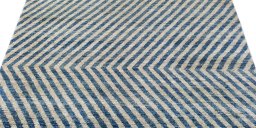 Surface texture of New Morocco rug with natural Wool and intricate pattern