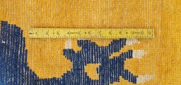 Full view of New Morocco rug from Pakistan, 195 × 127 cm in Multi Color tones