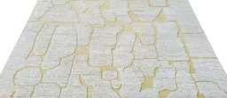 Surface texture of New Morocco rug with natural Wool and intricate pattern