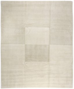 Full view of New Nepal Carpets rug from Nepal, 300 × 250 cm in Gray tones