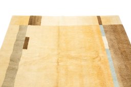 Surface texture of New Nepal Carpets rug with natural Wool and intricate pattern