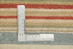 Close-up detail of New Nepal Carpets rug from Nepal showing Wool weave