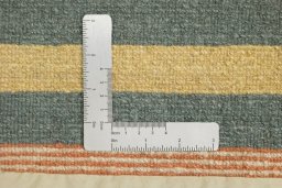 Close-up detail of New Nepal Carpets rug from Nepal showing Wool weave