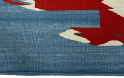 Central medallion detail of New Kilim Dastan rug from Turkey