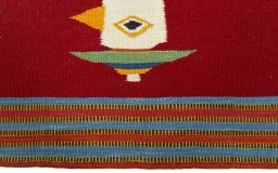 Central medallion detail of New Kilim Dastan rug from Turkey