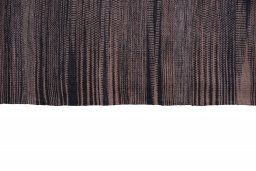 Close-up detail of New Kilim Kiasar rug from Iran / Persia showing Wool weave
