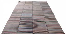Surface texture of New Kilim Kiasar rug with natural Wool and intricate pattern