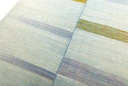 Surface texture of New Kilim Kiasar rug with natural Wool and intricate pattern