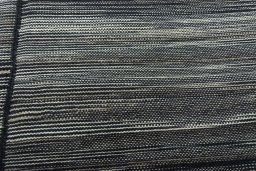 Backside of handmade New Kilim Kiasar rug showing knot structure and weave density
