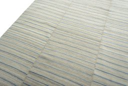 Surface texture of New Kilim Kiasar rug with natural Wool and intricate pattern
