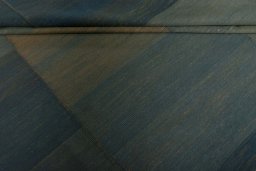 Full view of New Kilim Kiasar rug from Iran / Persia, 316 × 265 cm in Blue tones