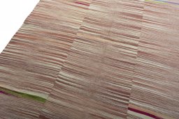 Surface texture of New Kilim Kiasar rug with natural Wool and intricate pattern