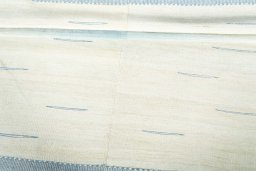 Full view of New Kilim Kiasar rug from Iran / Persia, 168 × 114 cm in Beige tones