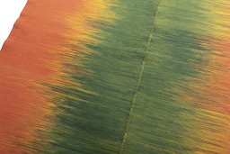 Surface texture of New Kilim Kiasar rug with natural Wool and intricate pattern