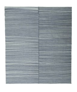 Full view of New Kilim Kiasar rug from Iran / Persia, 199 × 171 cm in Gray tones