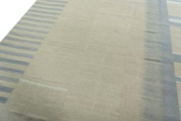 Surface texture of New Kilim Kiasar rug with natural Wool and intricate pattern