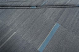 Corner detail of New Kilim Kiasar rug showing border pattern and Wool pile