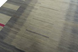 Surface texture of New Kilim Kiasar rug with natural Wool and intricate pattern