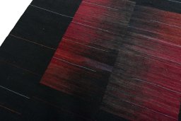Surface texture of New Kilim Kiasar rug with natural Wool and intricate pattern