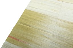 Surface texture of New Kilim Kiasar rug with natural Wool and intricate pattern