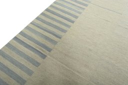 Surface texture of New Kilim Kiasar rug with natural Wool and intricate pattern