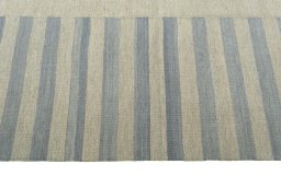 Close-up detail of New Kilim Kiasar rug from Iran / Persia showing Wool weave