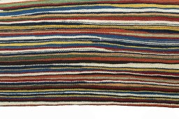 Central medallion detail of New Kilim Sofre rug from Iran / Persia