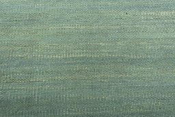 Backside of handmade New Kilim Sofre rug showing knot structure and weave density