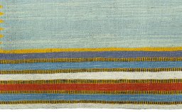 Central medallion detail of New Kilim Sofre rug from Turkey