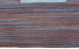 Central medallion detail of New Kilim Sofre rug from Turkey