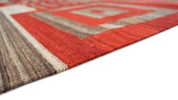 Central medallion detail of New Modern Design rug from Iran / Persia