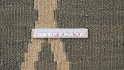 Full view of New Modern Design rug from Iran / Persia, 295 × 211 cm in Brown tones