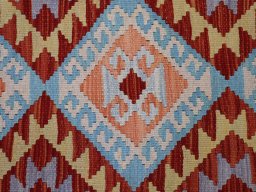 Central medallion detail of New Modern Design rug from Pakistan
