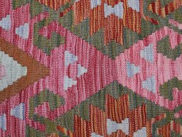 Central medallion detail of New Modern Design rug from Pakistan