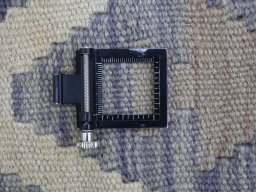 Corner detail of New Modern Design rug showing border pattern and Wool pile