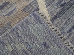 Surface texture of New Modern Design rug with natural Wool and intricate pattern