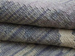 Close-up detail of New Modern Design rug from Pakistan showing Wool weave