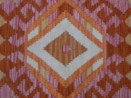 Central medallion detail of New Modern Design rug from Pakistan