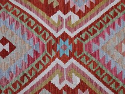 Central medallion detail of New Modern Design rug from Pakistan