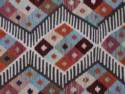 Central medallion detail of New Modern Design rug from Pakistan