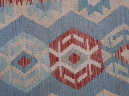 Central medallion detail of New Modern Design rug from Pakistan