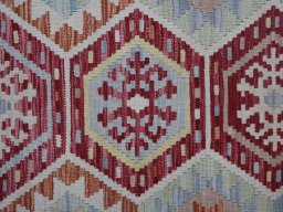 Central medallion detail of New Modern Design rug from Pakistan