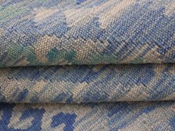 Close-up detail of New Modern Design rug from Pakistan showing Wool weave