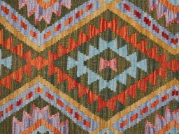 Central medallion detail of New Modern Design rug from Pakistan
