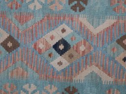 Central medallion detail of New Modern Design rug from Pakistan