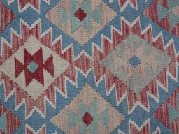 Central medallion detail of New Modern Design rug from Pakistan