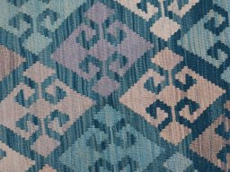 Central medallion detail of New Modern Design rug from Pakistan