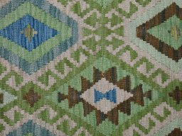 Central medallion detail of New Modern Design rug from Pakistan