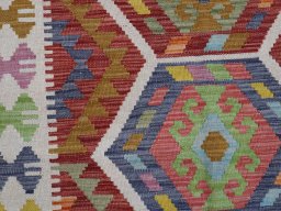 Central medallion detail of New Modern Design rug from Pakistan