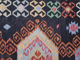 Central medallion detail of New Modern Design rug from Pakistan